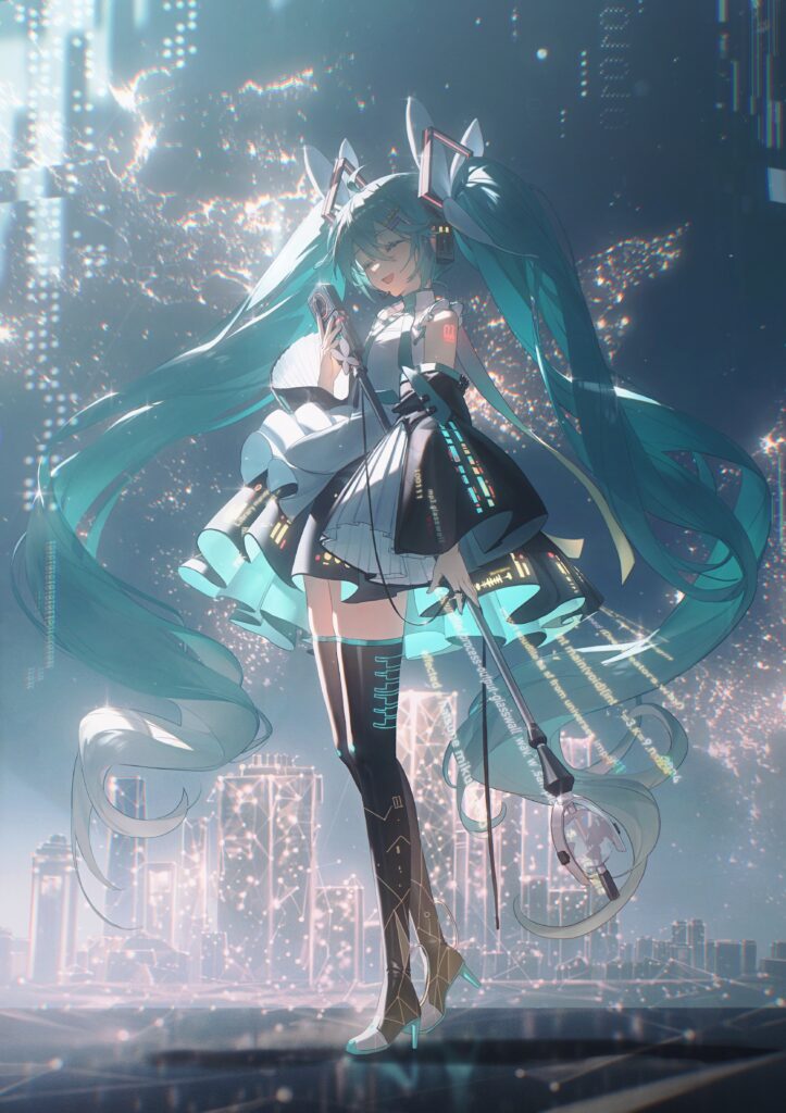 初音未来，虚拟歌姬|DP次元图库